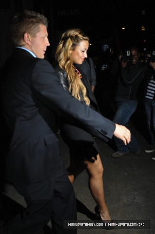  Demi - Leaves ABC cucina in New York City - May 14, 2012