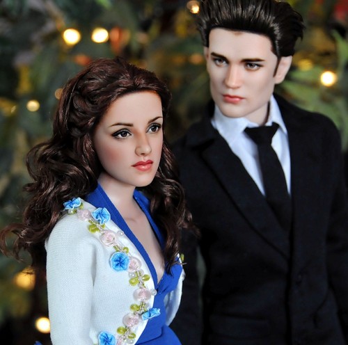  Edward & Bella Twilight bonecas