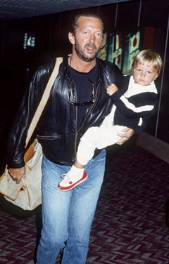  Eric clapton and son Conor