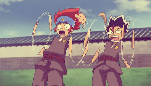  Funny Gingka and Masamune