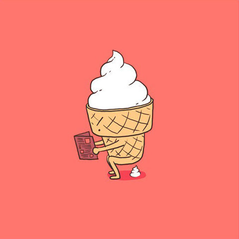  Ice cream. :)