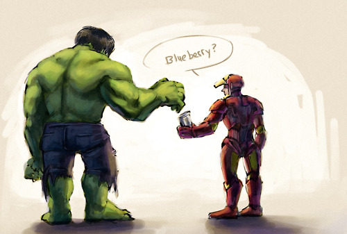  Iron Man & Hulk