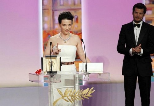  Juliette Binoche best Actress 2010 [Cannes Festival] <333