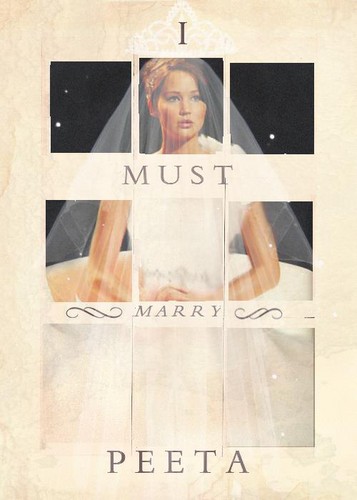  Katniss as a bride