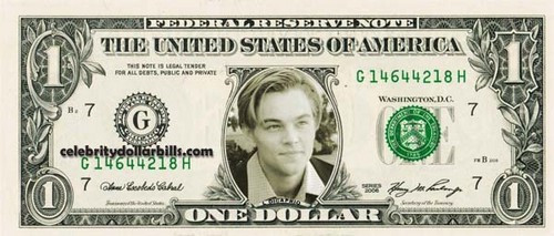 Leo DiCaprio dollar bill