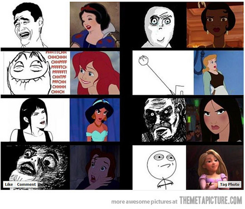 Meme Faces-Disney Characters