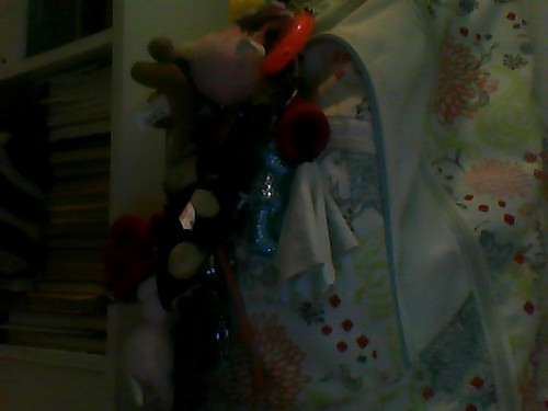  My Backpack = Over 30 Keychains!!
