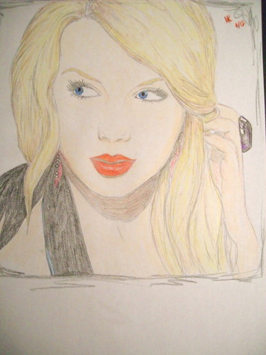 My Taylor Swift drawing 4<3