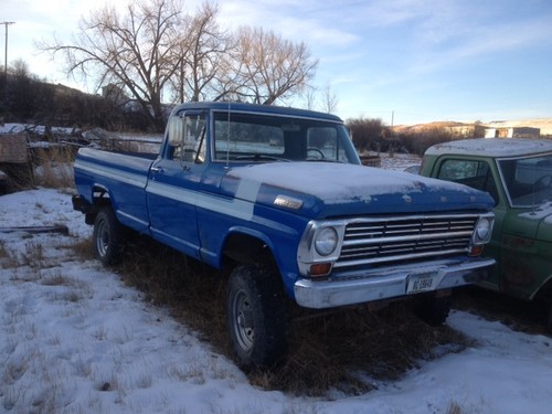  My old blue Ford