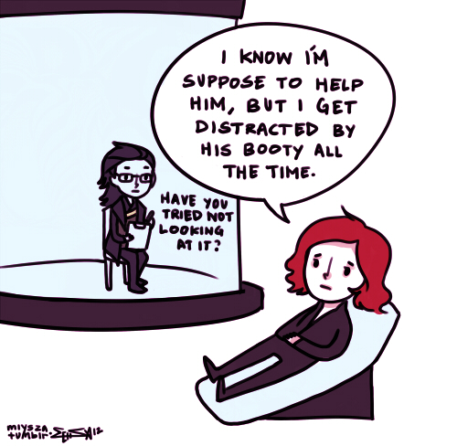 Natasha's therapy with Loki about Clint