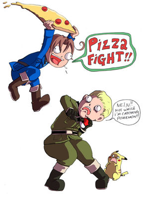  पिज़्ज़ा, पिज्जा FIGHT!!!