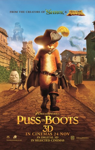 Puss in boots the movie