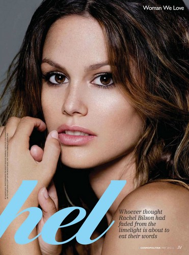  Rachel in "Cosmopolitan" magazine. {Middle East - May 2012}