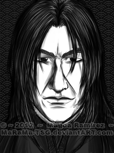 Severus Snape by MaRaMa-TSG