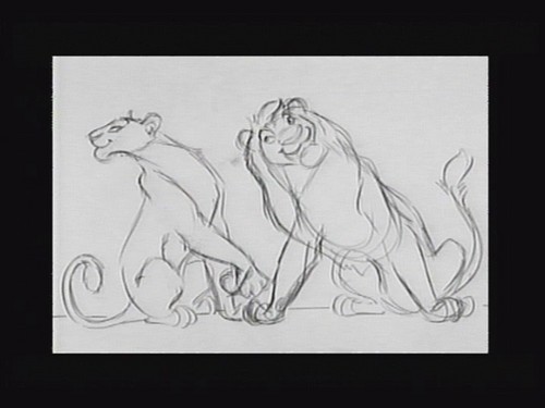  Simba and Nala art script