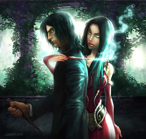 Snape and Bellatrix