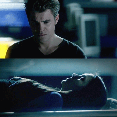  Stefan thinks Elena is dead