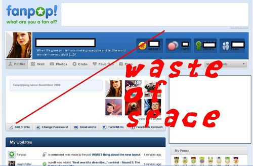  WASTE OF l’espace - New profil Page