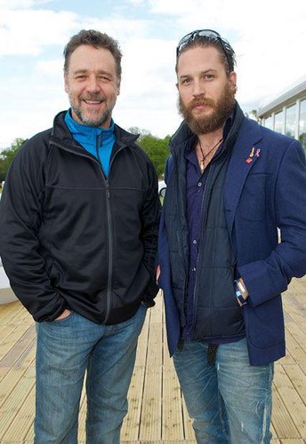  With Russell Crowe