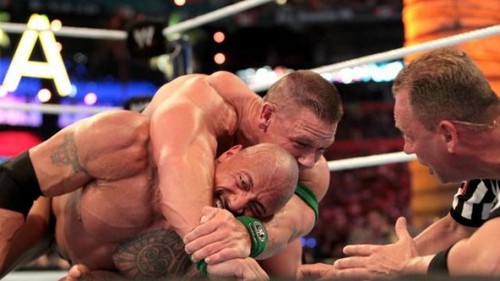  Wrestlemania 28 Results: The Rock vs. John Cena