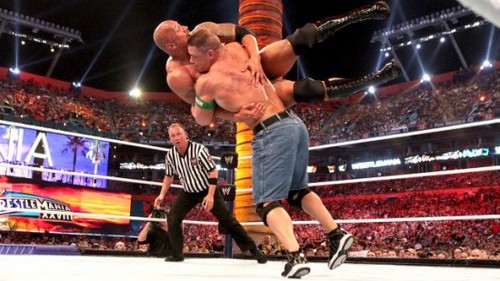  Wrestlemania 28 Results: The Rock vs. John Cena