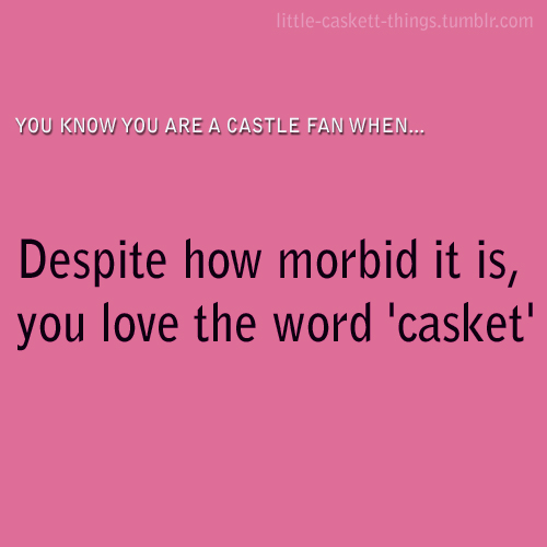 You're a Caskett fan When...