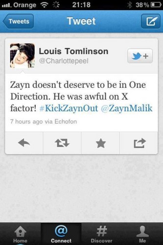  Zayn is awesome! Dont listen to Louis!!