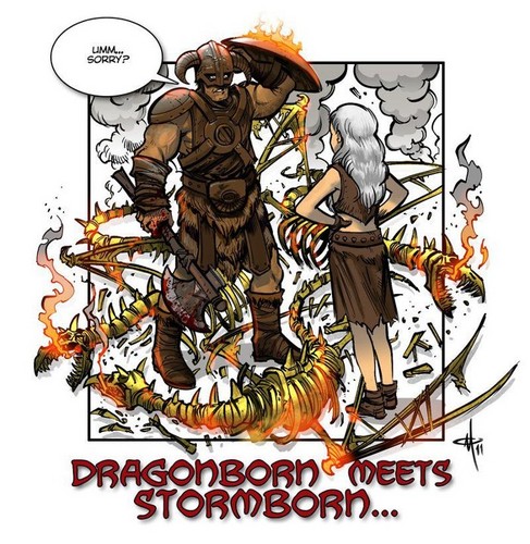 Dragonborn meets Stormborn