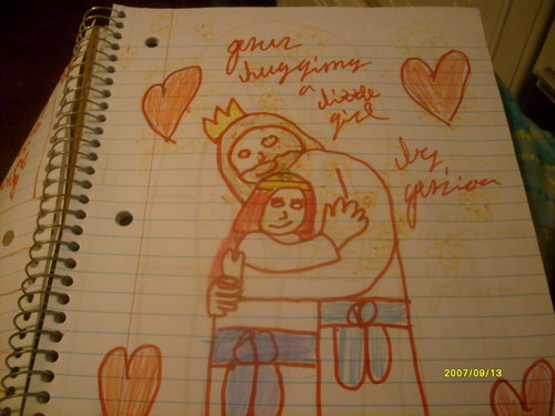  Yesus hugging girl