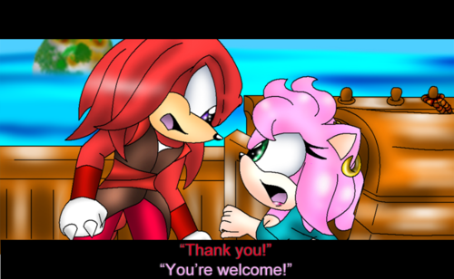  knuckles x amy