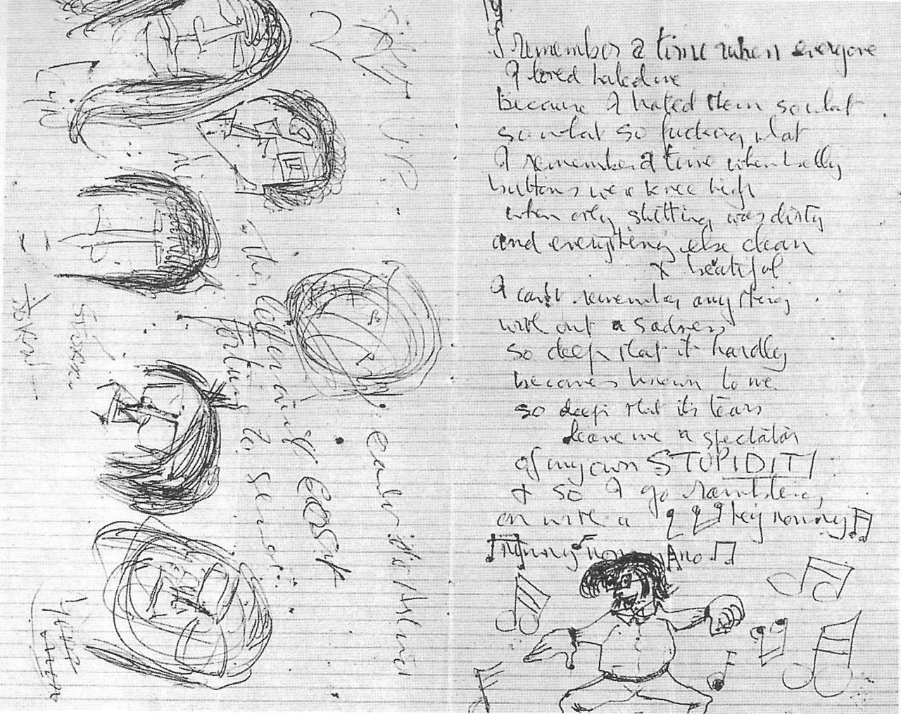 A letter to Stu Sutcliffe written by John Lennon