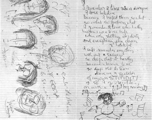  A letter to Stu Sutcliffe written door John Lennon