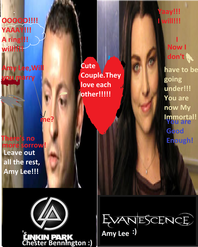 Amy Lee falls in love