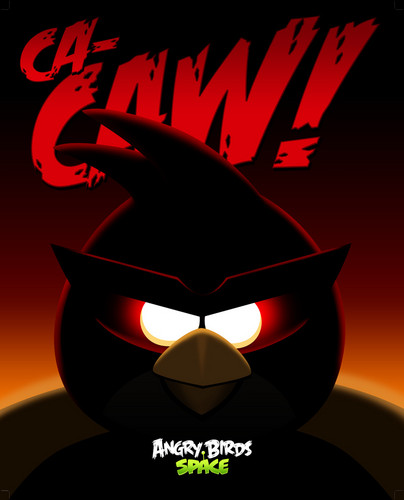  Angry Birds el espacio CA-CAW!