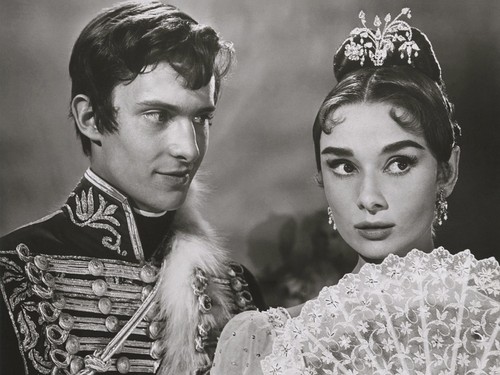  Audrey Hepburn and Jeremy Brett in War and Peace