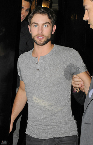  Chace - Leaving the 'PunchBowl' Pub in Mayfair - May 23, 2012