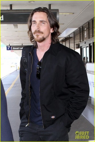  Christian Bale's Low-Key Landing