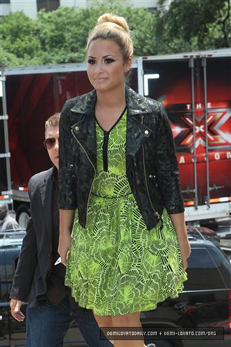  Demi - 'X Factor' Auditions in Austin, Texas - May 24, 2012