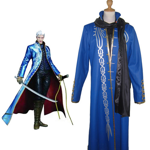  Devil May Cry III Vergil Cosplay Costume