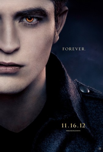  Edward Cullen - Breaking Dawn Part 2 Poster