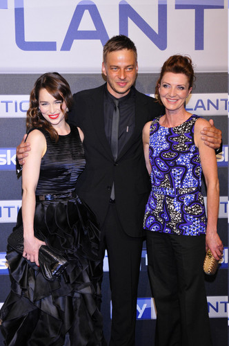  Emilia clarke, Tom Wlaschiha & Michelle Fairley @ Sky Atlantic HD Launchparty