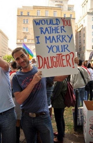  Funny Gay Marriage Signs