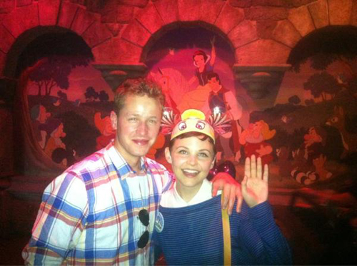  Ginnifer & Josh at Disney