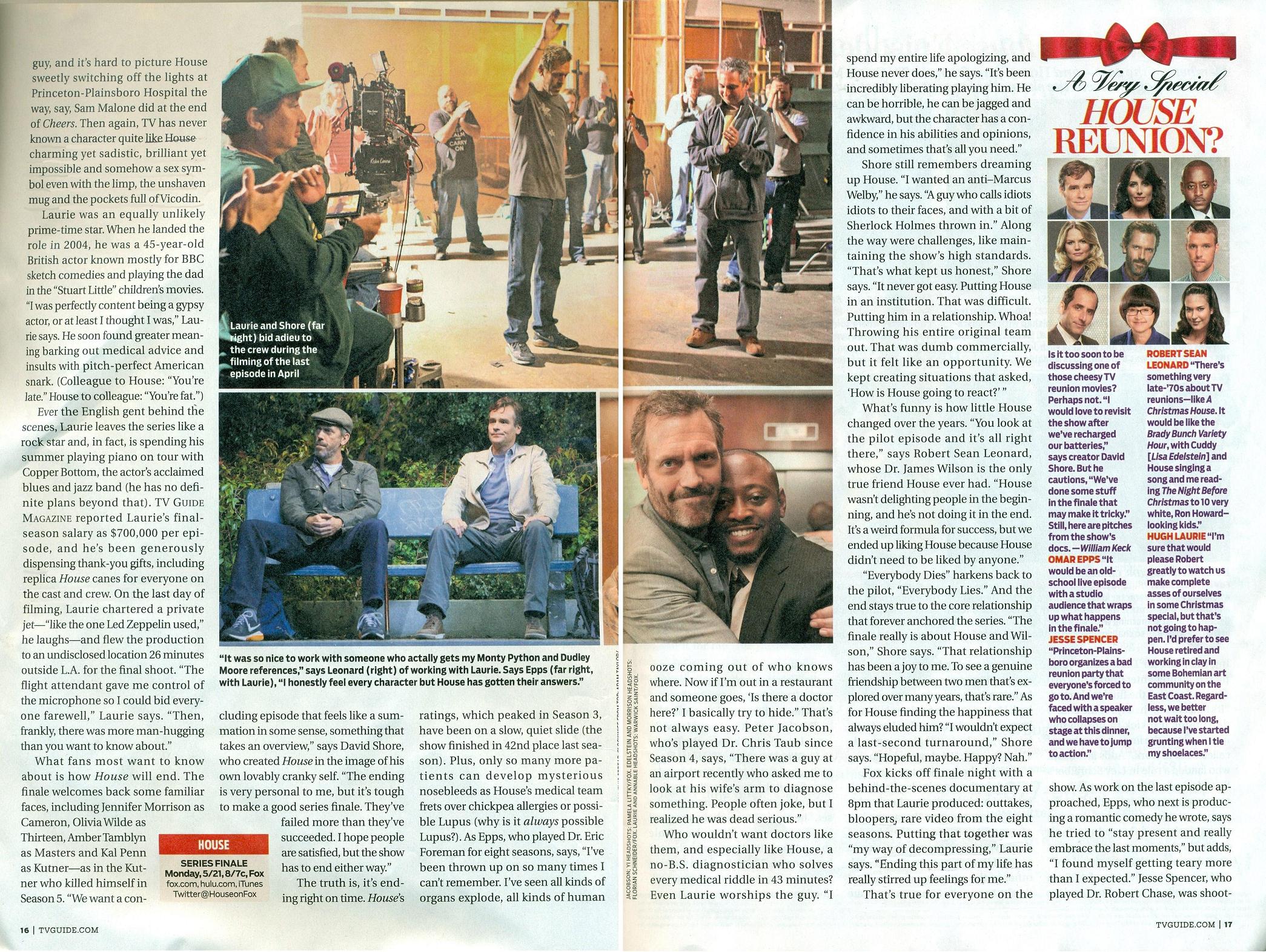 House TV Guide Article Part III