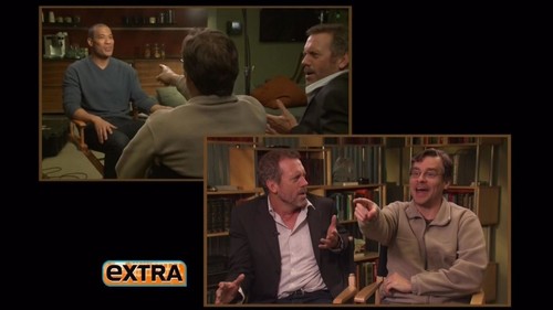  Hugh Laurie and Robert S.Leonard- interview Extra