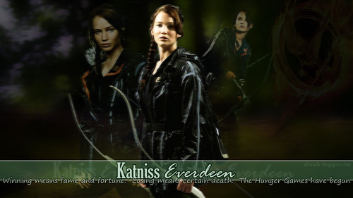  Hunger Games: Katniss দেওয়ালপত্র