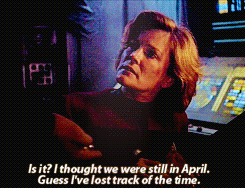 Janeway/Chakotay - Year of Hell Gifs