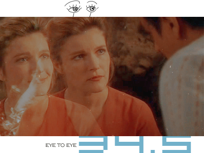  Janeway and Chakotay - Eye to Eye