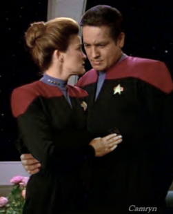  Janeway and Chakotay - Voyager days