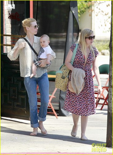 January Jones: Little Dom's Lunch with Xander!